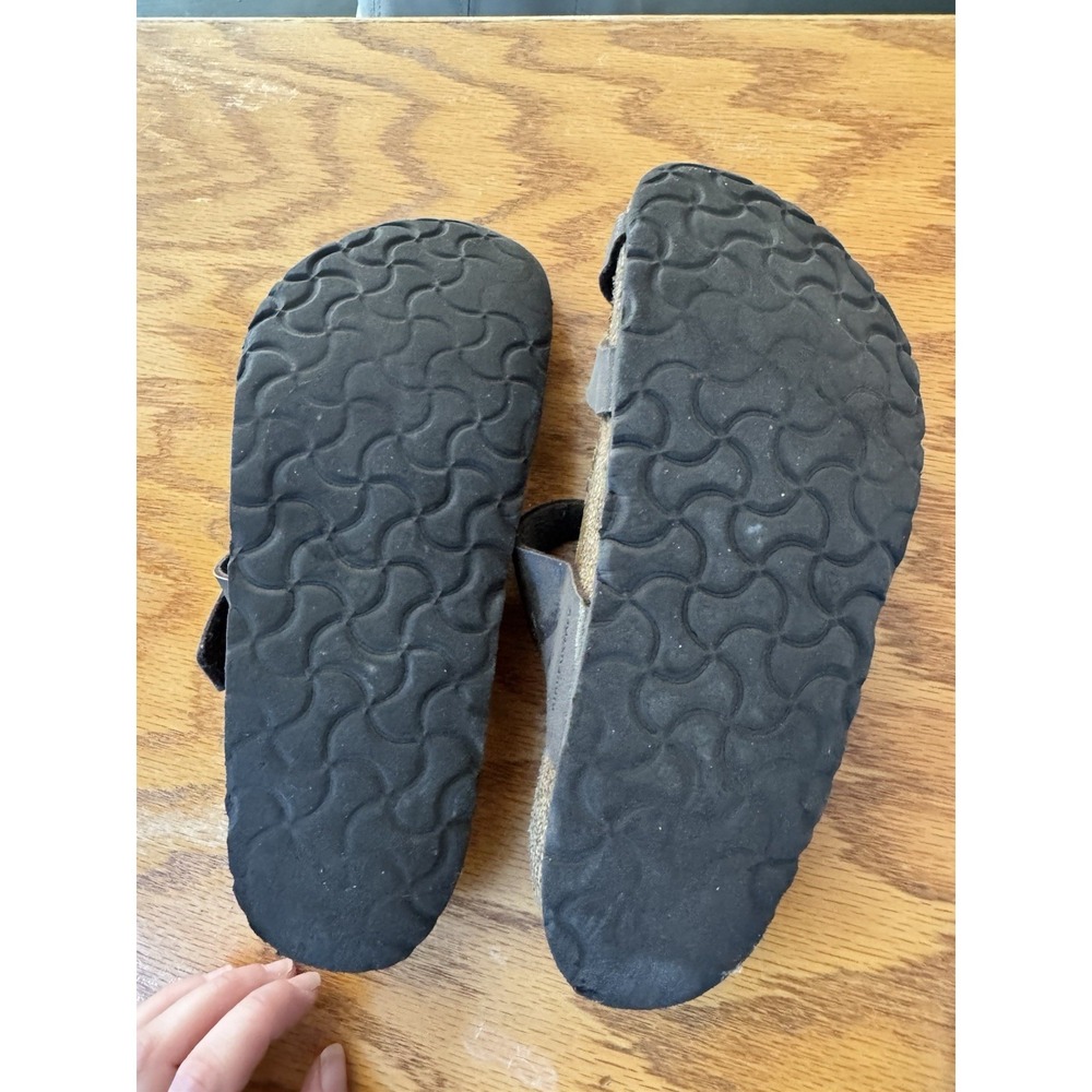 Brown Birkenstock Mayari Size 8 Good Condition Soles Need Cleaned Leather Great - Picture 3 of 4